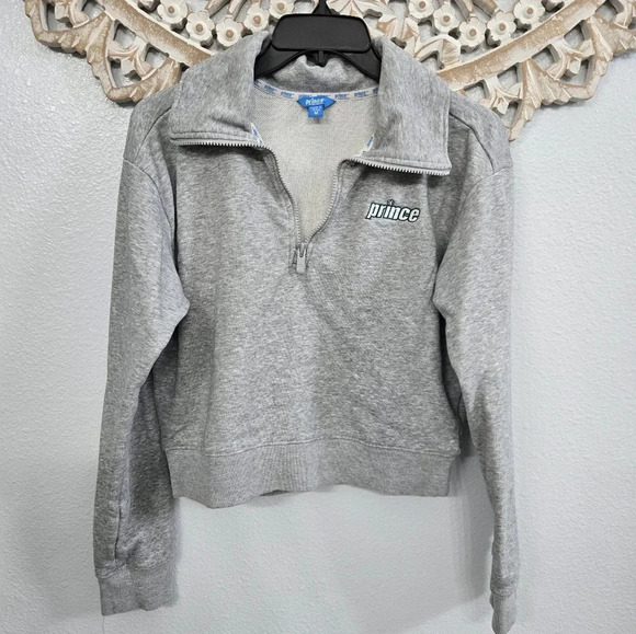 Prince French Terry Quarter Zip Pickleball Pullover - Picture 2 of 6